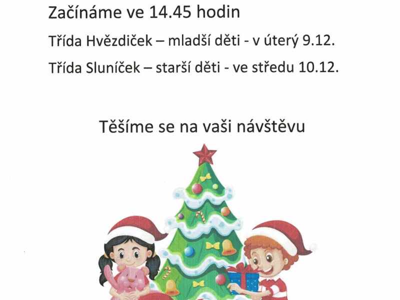 Vánoční vystoupení