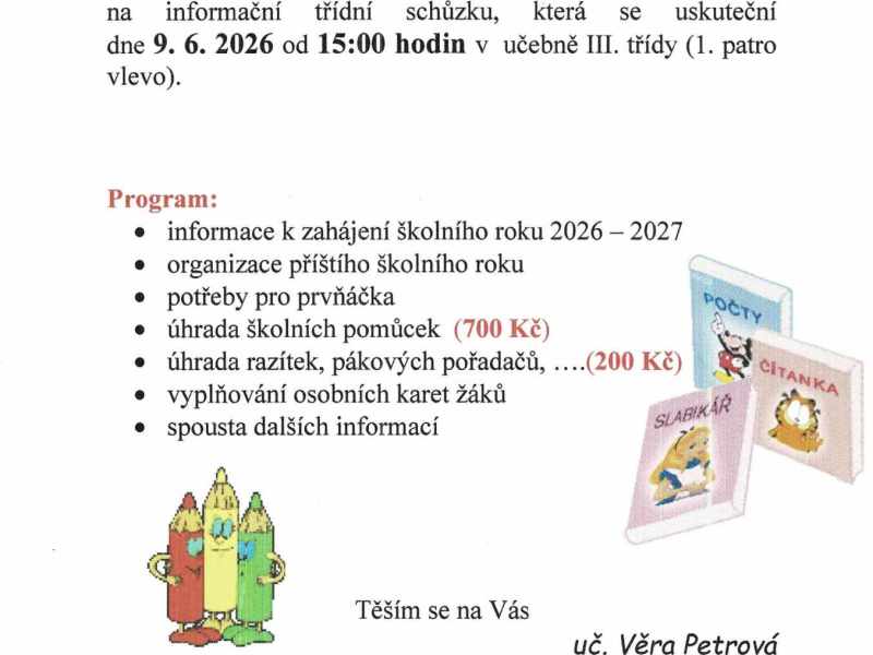 Třídní schůzka