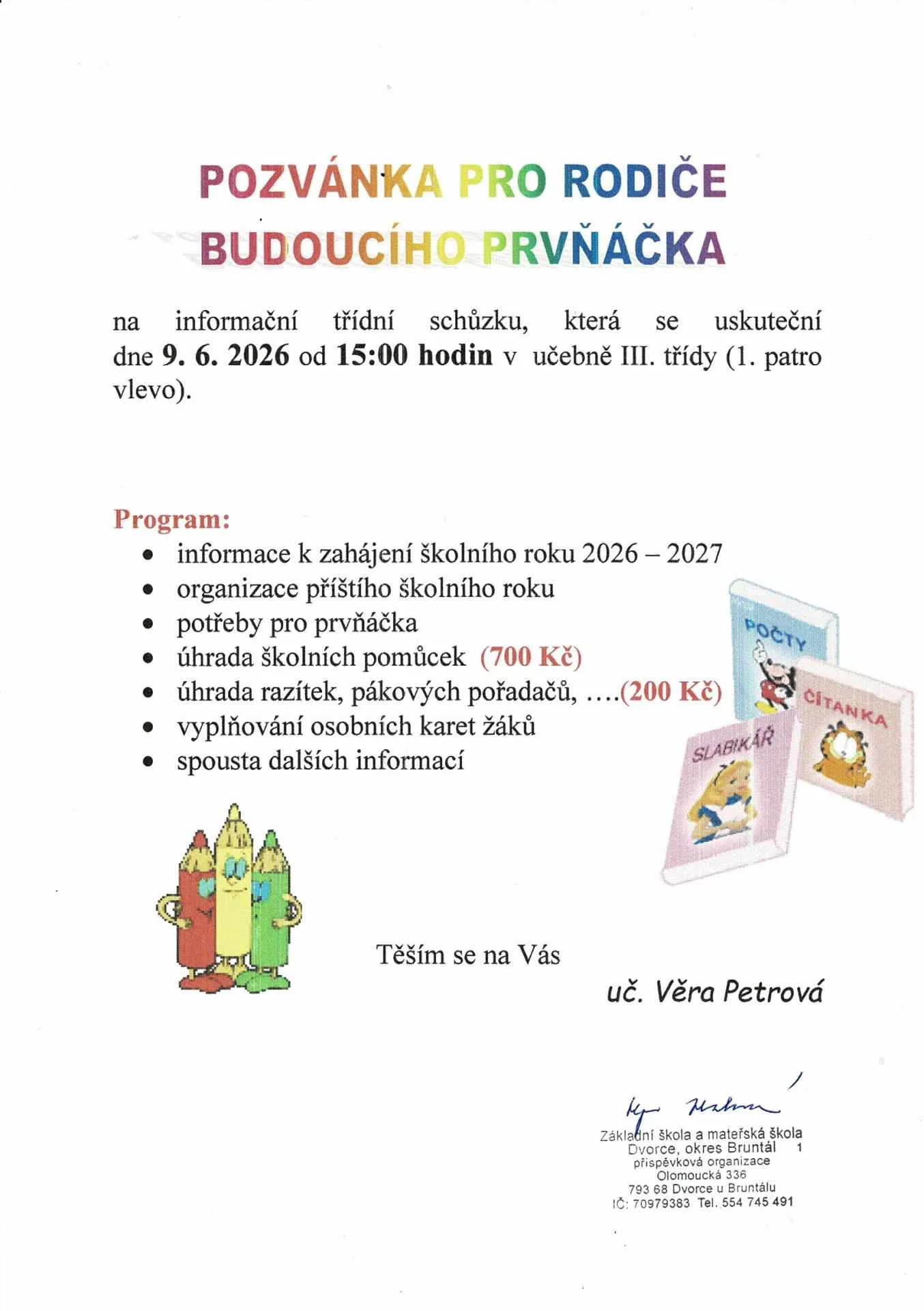 Třídní schůzka